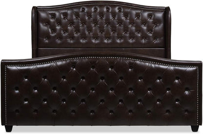 Jennifer Taylor Home Marcella Upholstered Shelter Headboard Bed Set